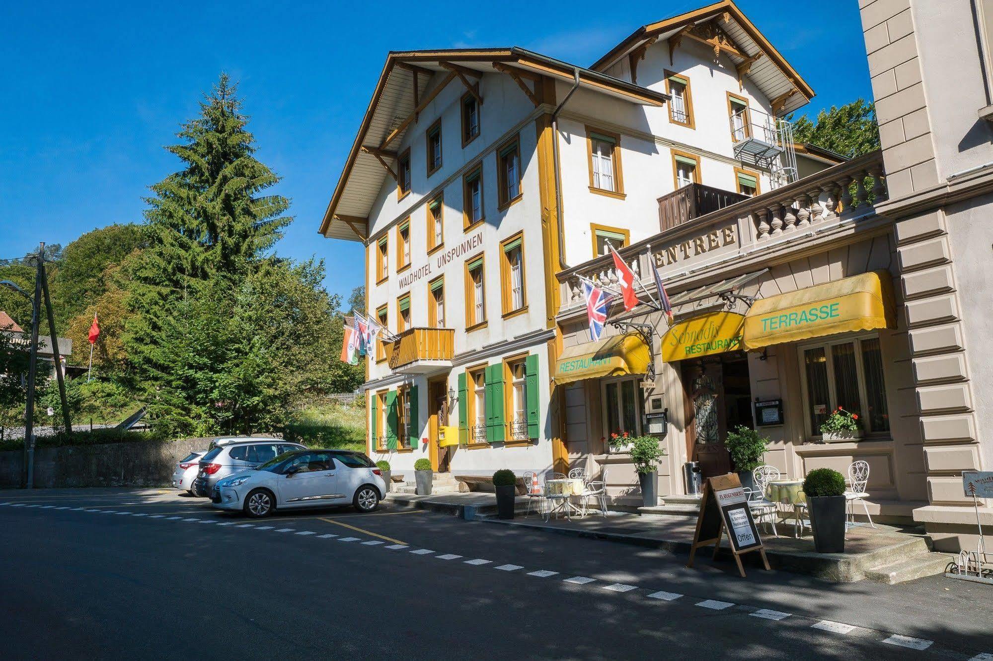 Waldhotel Unspunnen Wilderswil Esterno foto